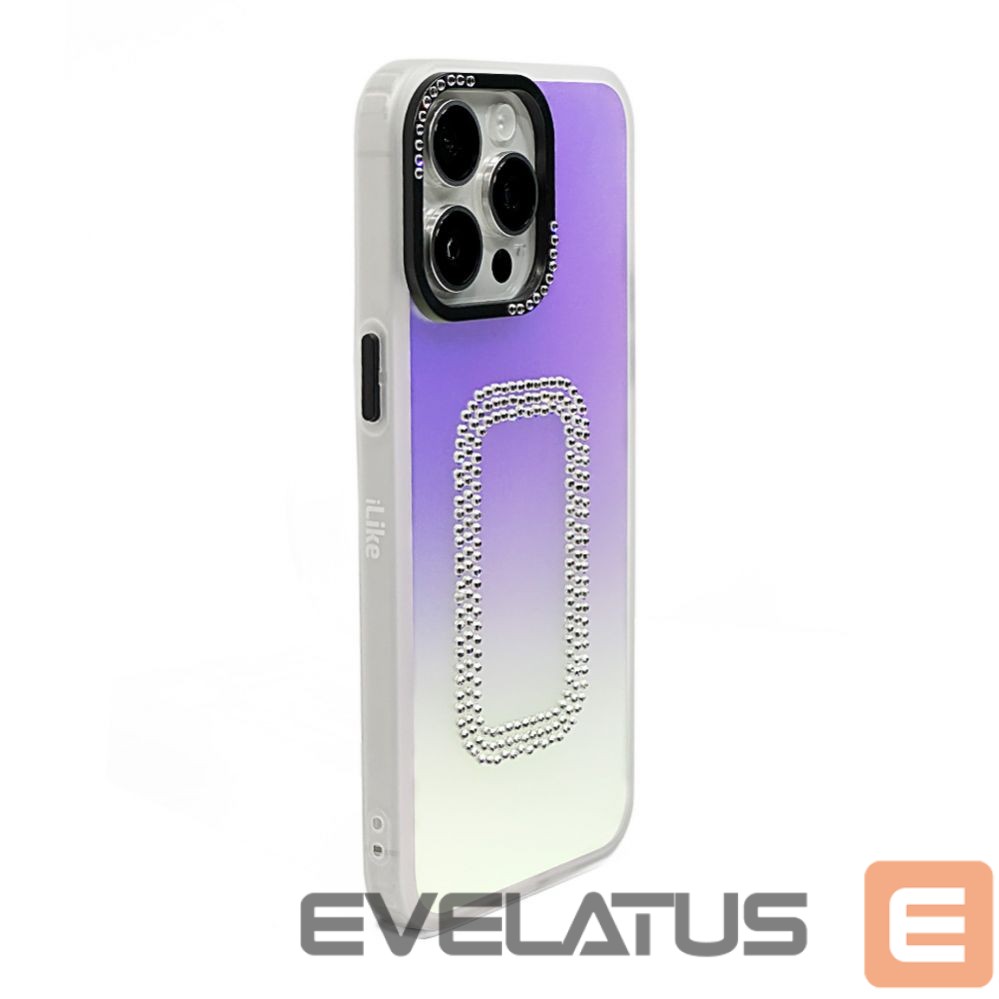 Back panel cover iLike Apple iPhone 15 Pro LASER SHELL Square