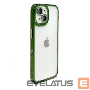 Back panel cover iLike Apple iPhone 14 STARS LENS ACRYLIC COVER Green