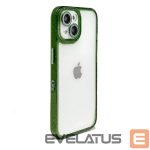 Back panel cover iLike Apple iPhone 15 STARS LENS ACRYLIC COVER Green
