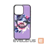 Back panel cover Evelatus Apple iPhone 15 Pro Max Wallet and Slim Cover Case Purple