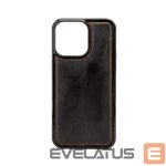 Back panel cover Evelatus Apple iPhone 15 Pro Magnet zip Pocket Case Zipper Design Black