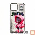 Back panel cover iLike Apple iPhone 12 PC Silicone Case Spider Sense White Pink