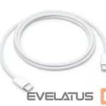 Audio cable Apple  USB-C Woven Charge Cable 1 m, White, USB-C, USB-C 60w White