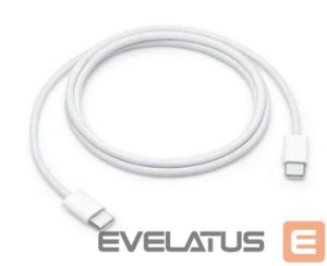 Audio cable Apple  USB-C Woven Charge Cable 1 m, White, USB-C, USB-C 60w White