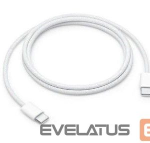 Audio cable Apple  USB-C Woven Charge Cable 1 m, White, USB-C, USB-C 60w White