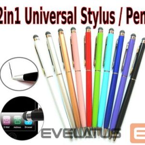Stylus iLike Universal PN1 Universal 2in1 Capacitive Touch Stylus with Pen (Smartphone and Tablet PC) Purple