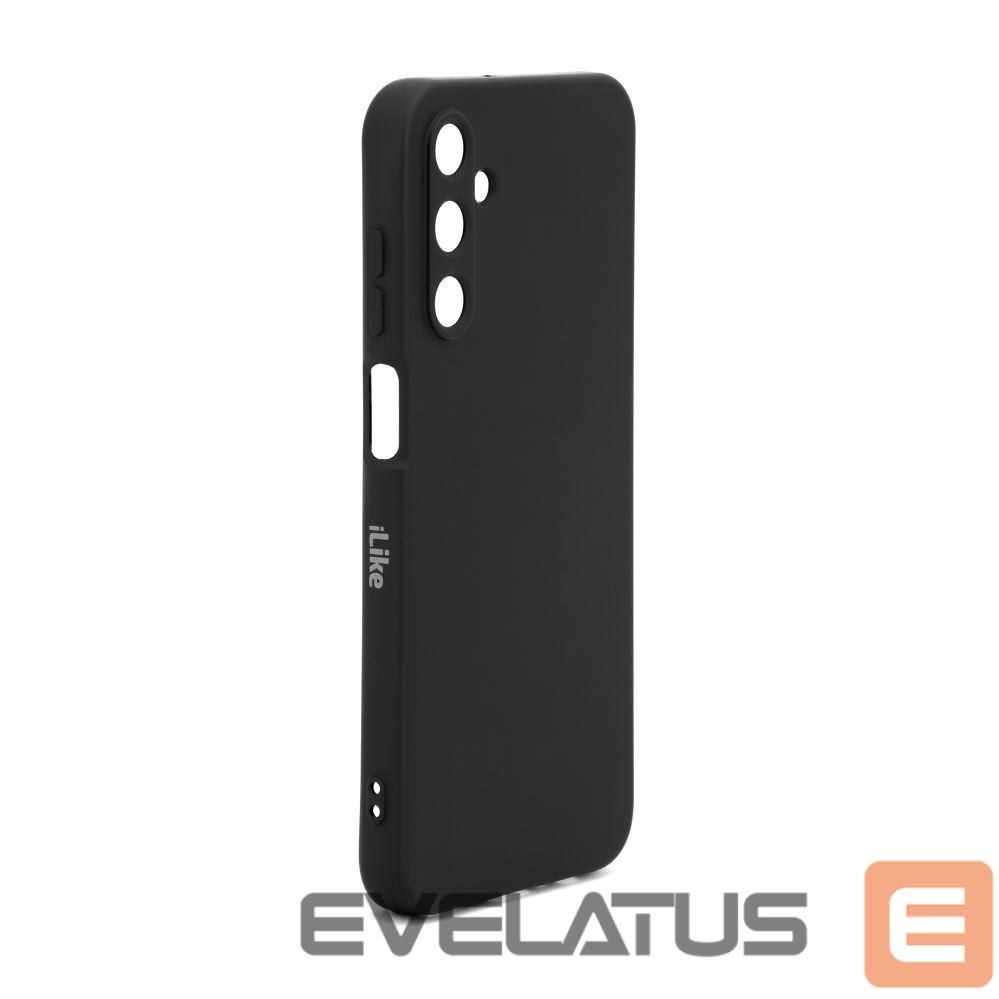 Back panel cover iLike Samsung Galaxy A15 Nano Silicone case Black
