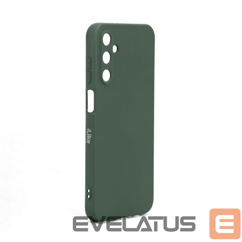 Back panel cover iLike Samsung Galaxy A15 Nano Silicone case Forest Green