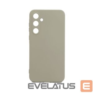 Back panel cover iLike Samsung Galaxy A35 Nano Silicone case Silver
