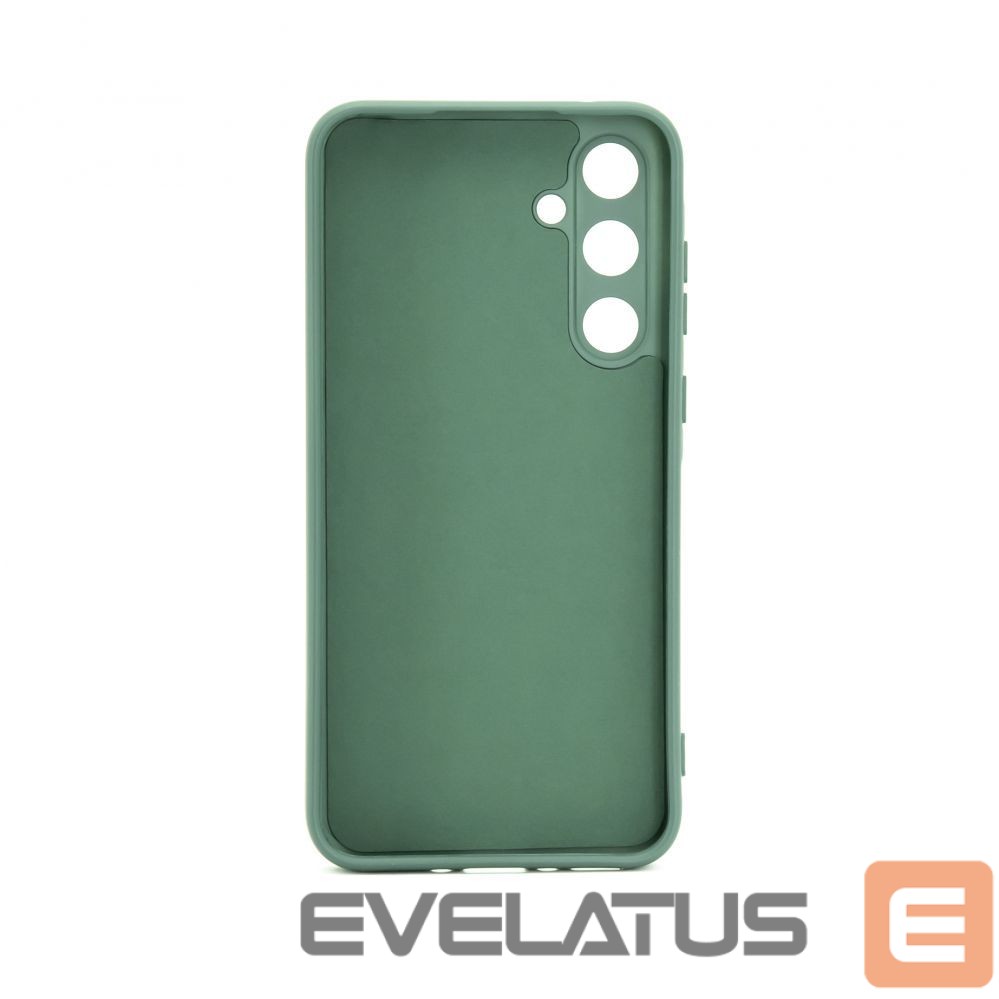 Back panel cover iLike Samsung Galaxy A35 Nano Silicone case Forest Green