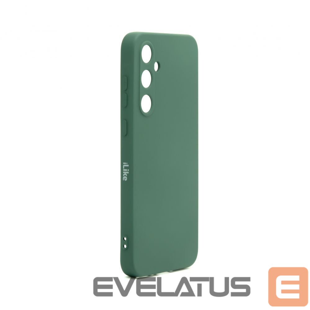 Back panel cover iLike Samsung Galaxy A35 Nano Silicone case Forest Green