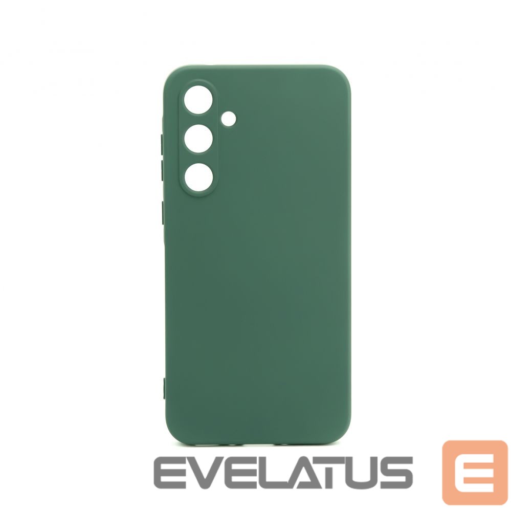 Back panel cover iLike Samsung Galaxy A35 Nano Silicone case Forest Green