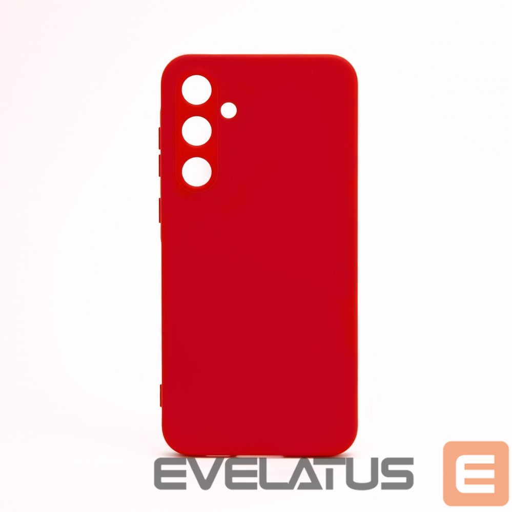 Back panel cover iLike Samsung Galaxy A35 Nano Silicone case Red