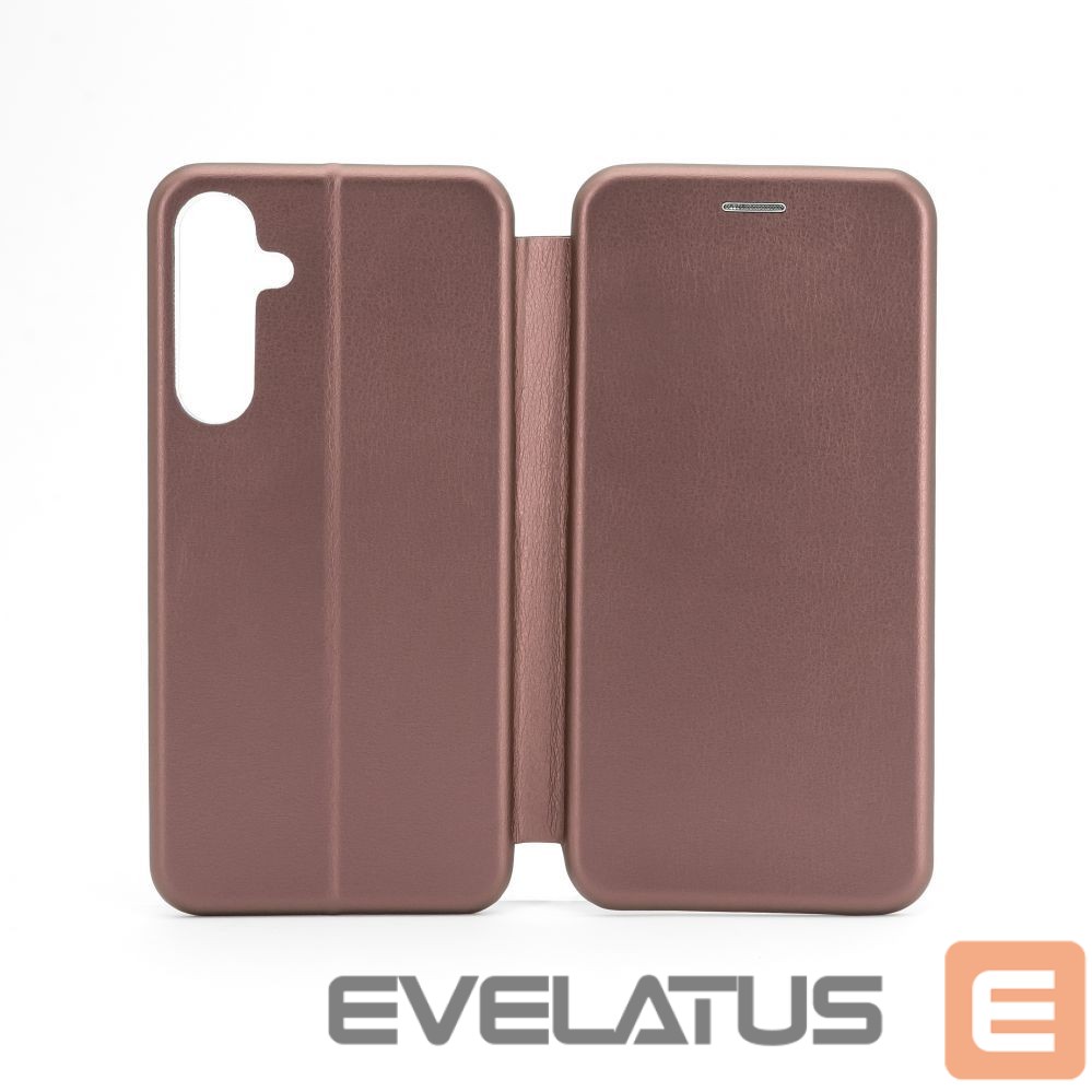 Book case iLike Samsung Galaxy A35 Book Case Plum