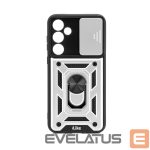 Back panel cover iLike Samsung Galaxy A35 Protective Case With Camera Protection And Ring White