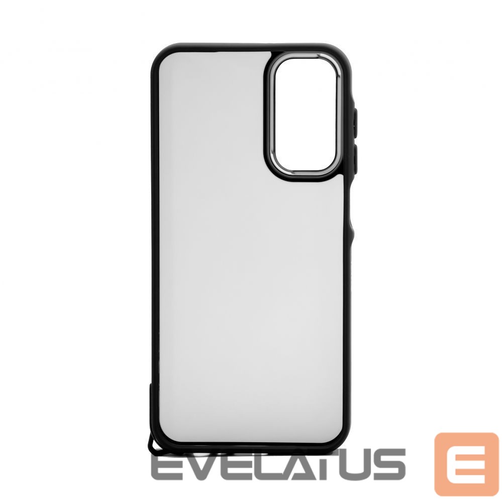 Back panel cover iLike Samsung Galaxy A15 PC Hybrid Case Black