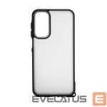 Back panel cover iLike Samsung Galaxy A15 PC Hybrid Case Black