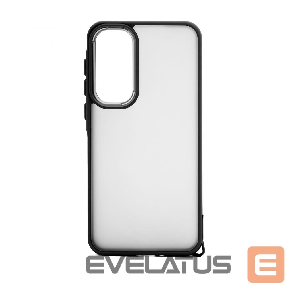 Back panel cover iLike Samsung Galaxy A35 PC Hybrid Case Black