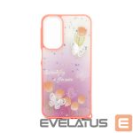 Back panel cover iLike Samsung Galaxy A15 EPOXY CARTOON COVER Light Pink