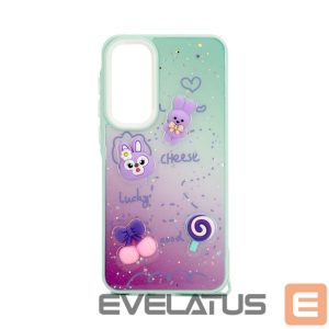 Back panel cover iLike Samsung Galaxy A35 EPOXY CARTOON COVER Mint