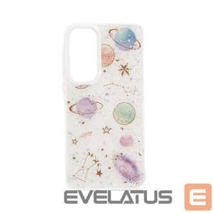Back panel cover iLike Samsung Galaxy A55 EPOXY CARTOON COVER White