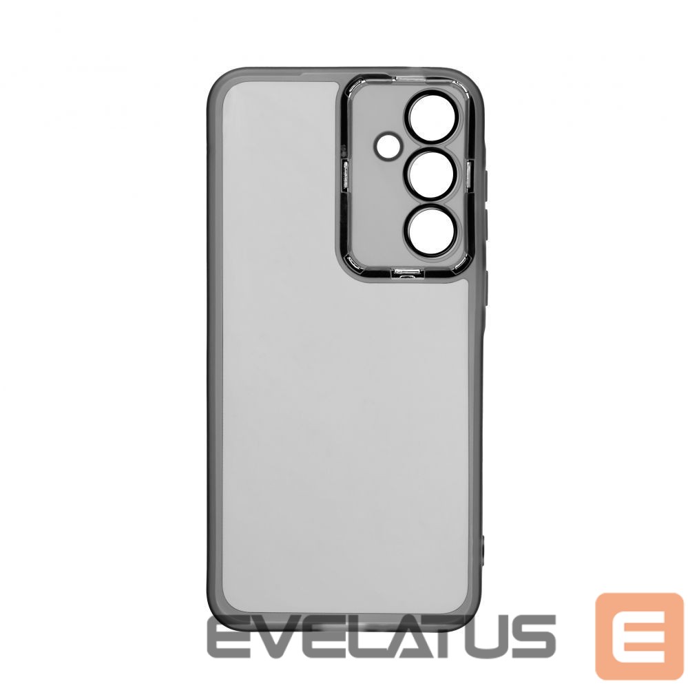 Back panel cover iLike Samsung Galaxy A35 Transparent Case and Camera Protection Black