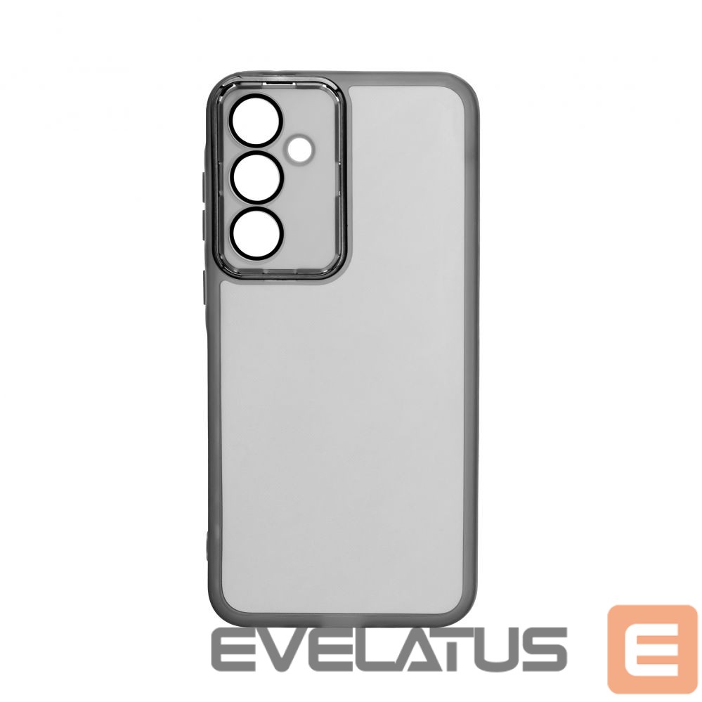 Back panel cover iLike Samsung Galaxy A35 Transparent Case and Camera Protection Black