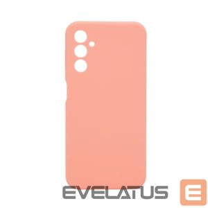 Back panel cover Evelatus Samsung Galaxy A14 4G / 5G Premium Soft Touch Silicone Case Rose pink