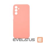 Back panel cover Evelatus Samsung Galaxy A15 Premium Soft Touch Silicone Case Rose pink
