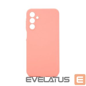 Back panel cover Evelatus Samsung Galaxy A15 Premium Soft Touch Silicone Case Rose pink