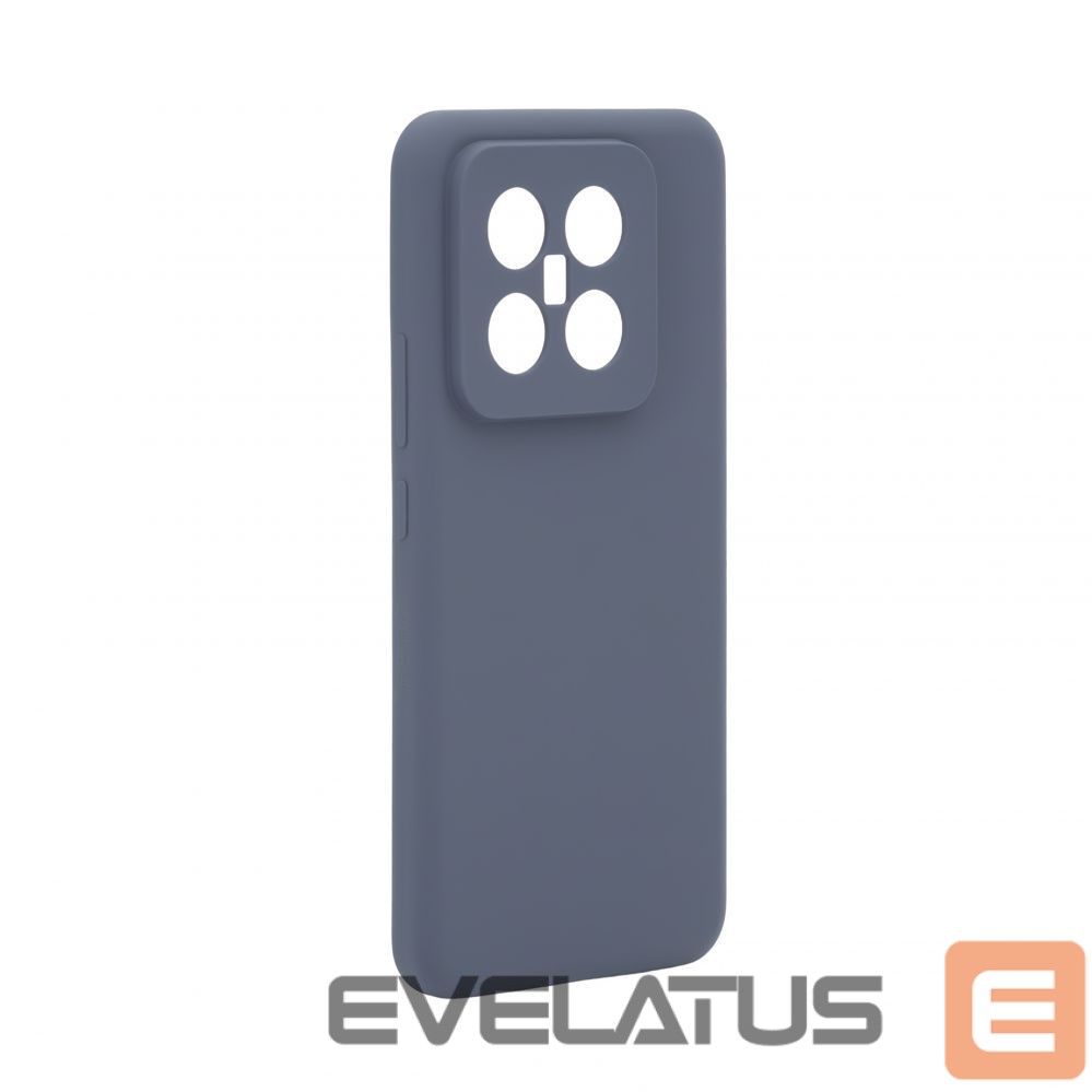 Back panel cover Evelatus Xiaomi 14 Pro Premium Soft Touch Silicone Case Midnight Blue