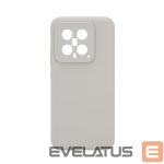 Back panel cover Evelatus Xiaomi 14 Premium Soft Touch Silicone Case Grey