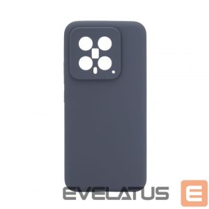 Back panel cover Evelatus Xiaomi 14 Premium Soft Touch Silicone Case Midnight Blue