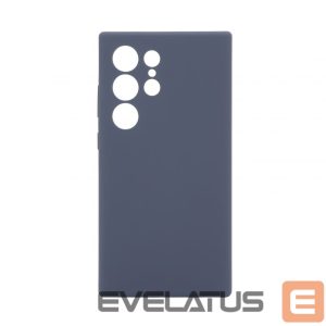 Back panel cover Evelatus Samsung Galaxy S24 Ultra Premium Magsafe Soft Touch Silicone Case Midnight Blue