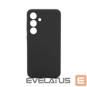 Back panel cover Evelatus Samsung Galaxy A05s Premium Soft Touch Silicone Case Black