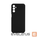 Back panel cover Connect Samsung Galaxy A14 4G / A14 5G Premium Quality Soft Touch Silicone Case Black