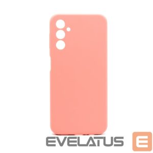 Back panel cover Connect Samsung Galaxy A14 4G / A14 5G Premium Quality Soft Touch Silicone Case Rose pink