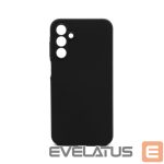 Back panel cover Connect Samsung Galaxy A15 Premium Quality Soft Touch Silicone Case Black