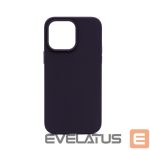 Back panel cover Connect Apple iPhone 14 Pro Max Premium Magsafe Soft Touch Silicone Case New Function Purple