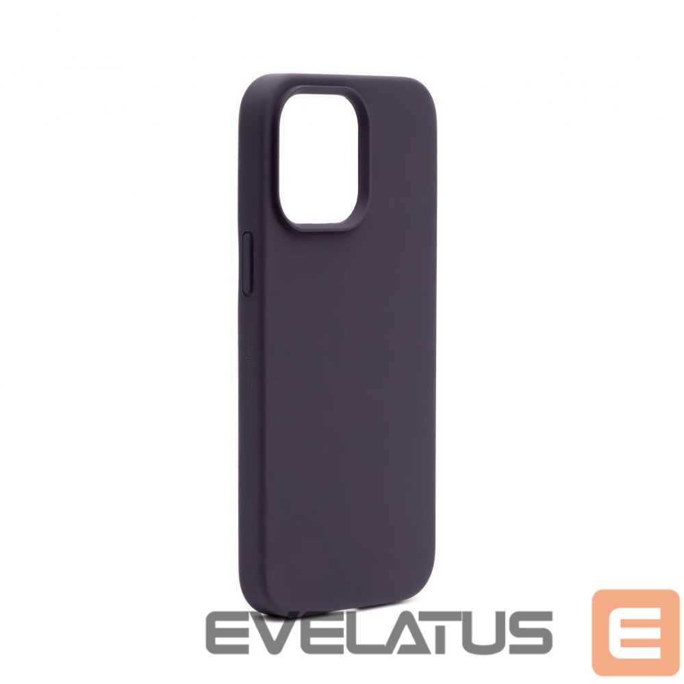 Back panel cover Connect Apple iPhone 14 Pro Max Premium Magsafe Soft Touch Silicone Case New Function Purple