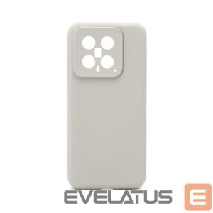 Back panel cover Connect Xiaomi 14 Premium Quality Magnetic Soft Touch Silicone Case Grey