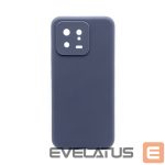 Back panel cover Connect Xiaomi Redmi 13 Premium Quality Soft Touch Silicone Case Midnight Blue