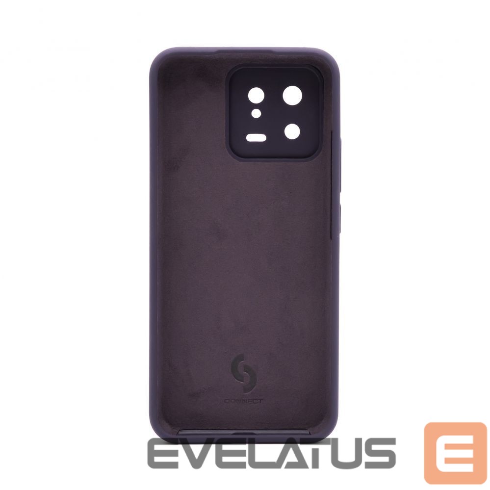Back panel cover Connect Xiaomi Redmi 13 Premium Quality Soft Touch Silicone Case Purple