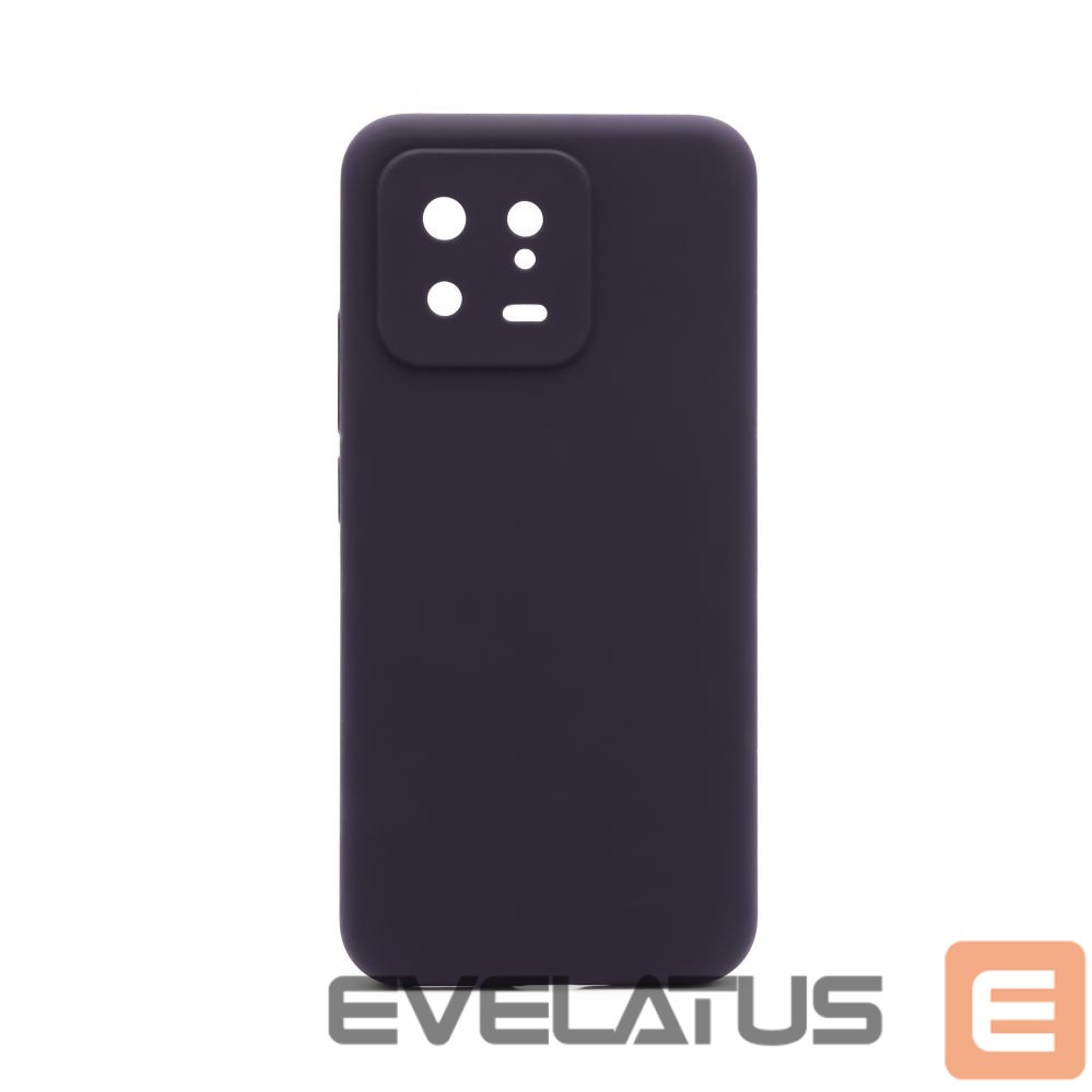 Back panel cover Connect Xiaomi Redmi 13 Premium Quality Soft Touch Silicone Case Purple