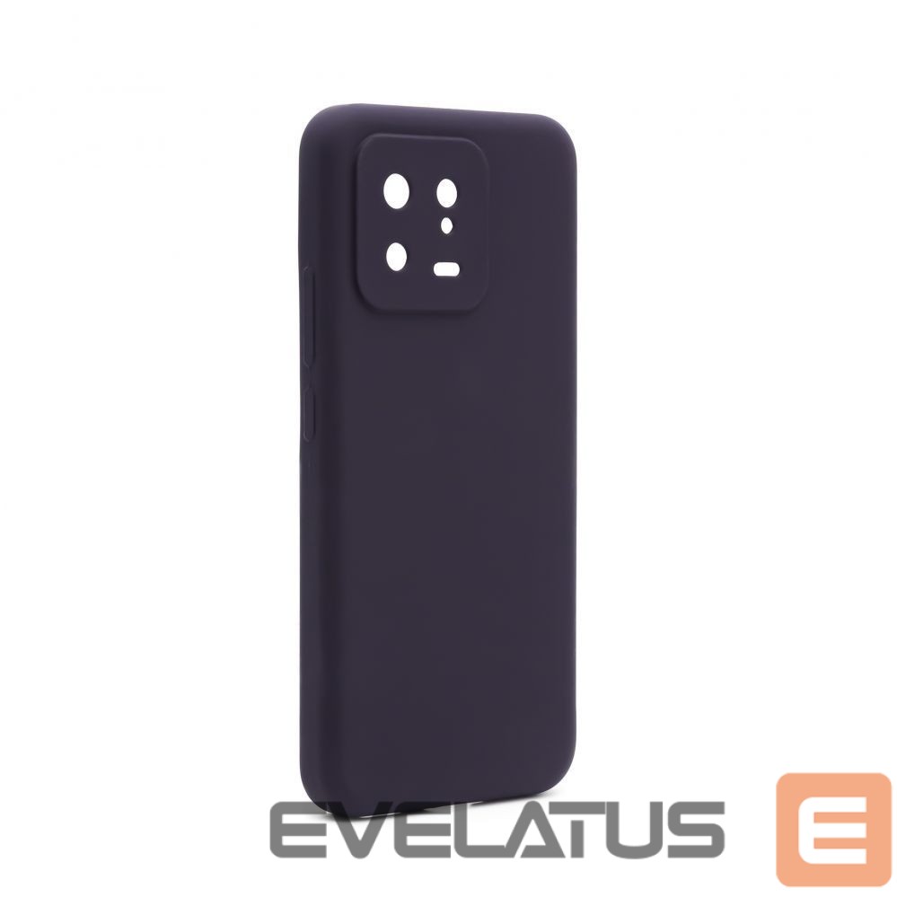 Back panel cover Connect Xiaomi Redmi 13 Premium Quality Soft Touch Silicone Case Purple