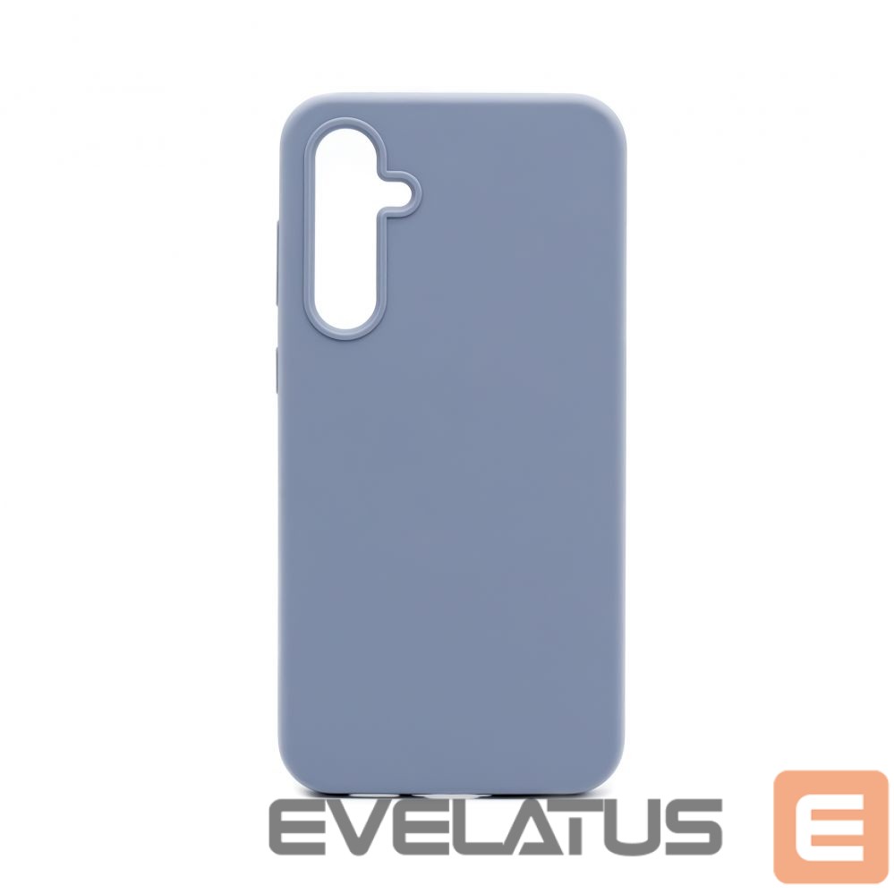 Back panel cover Connect Samsung Galaxy S23 FE Premium Quality Magnetic Soft Touch Silicone Case Lavender Gray