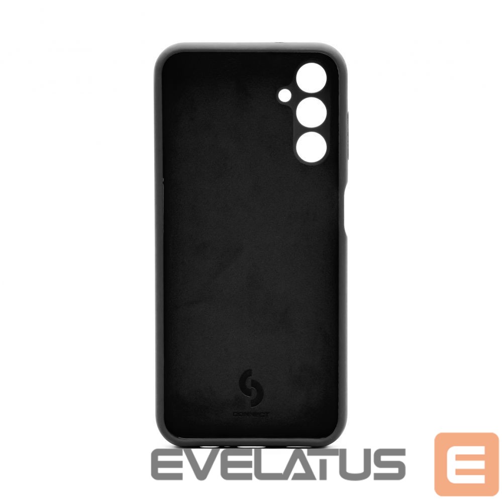 Back panel cover Connect Samsung Galaxy A05s 4G Premium Quality Soft Touch Silicone Case Black