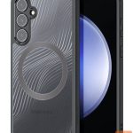 Back panel cover Dux Ducis Samsung Galaxy S23 FE Aimo Mag armored case MagSafe Black