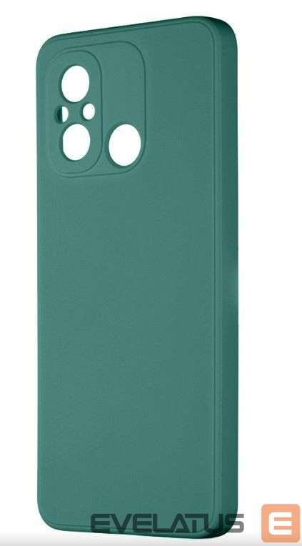 Back panel cover iLike Xiaomi Redmi 12C Matte TPU Case Dark Green