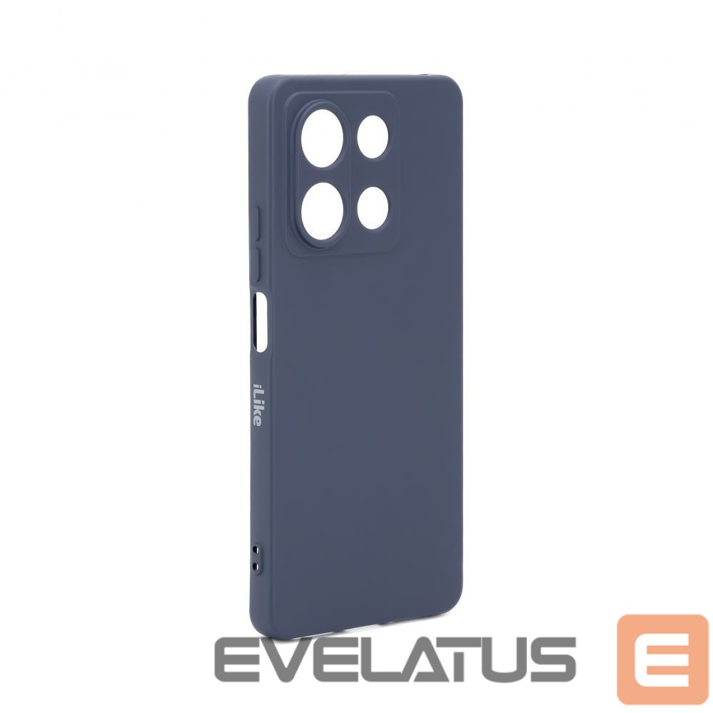 Back panel cover iLike Xiaomi Redmi Note 13 5G Nano silicone case Midnight Blue